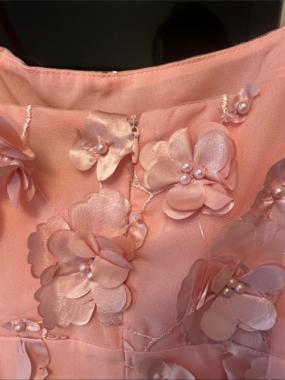 NEW NEVER WORN! VICI COLLECTION Amber Floral Appliqué Minidress XS - Picture 9 of 12